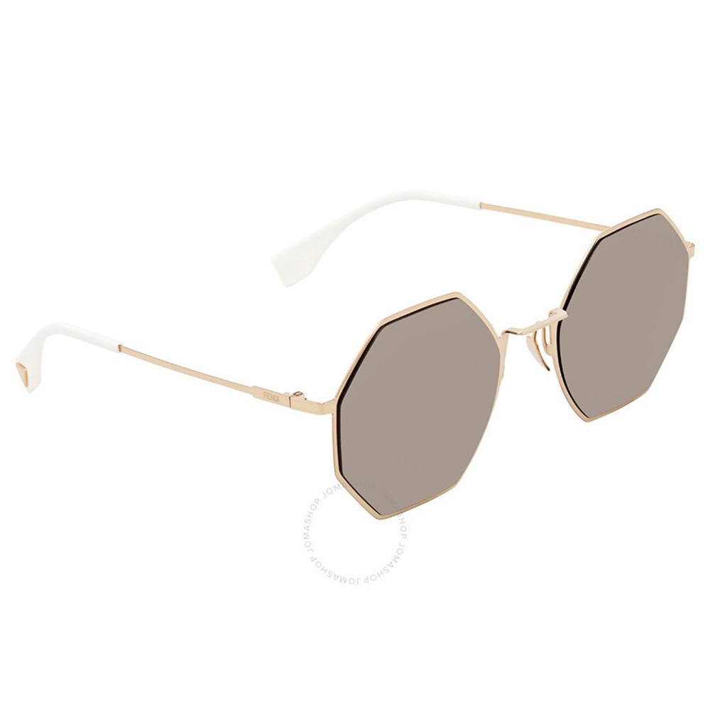Fendi Geometric Sunglasses New